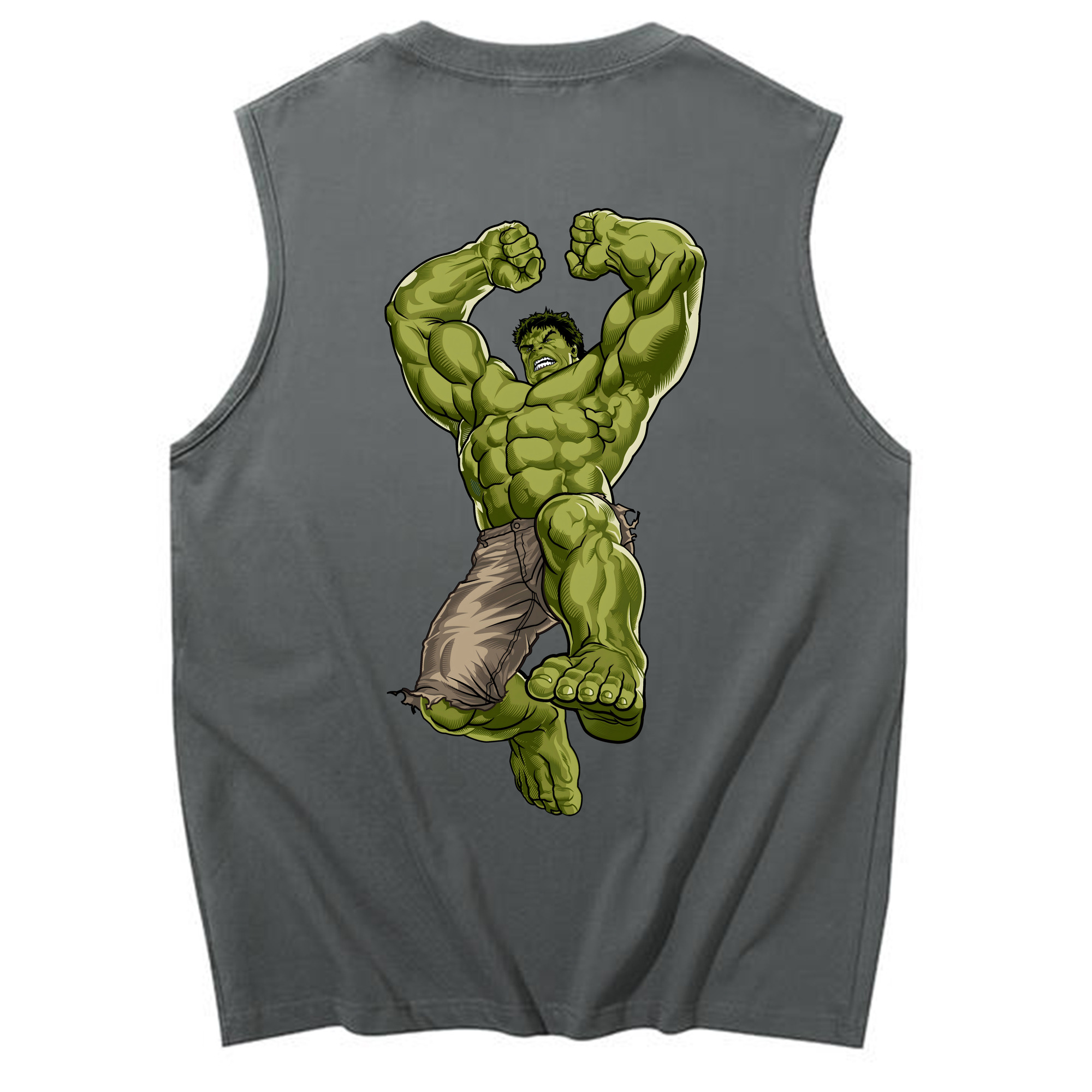 （画像用） アベンジャーズ The Avengers コットン100％タンクトップ（背面プリント）